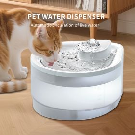 004 Pet Water Drop Water Dispenser, Water Drop Type Outlet, Non clogging, Material Safe, Easy to Clean, Automatic Hydration